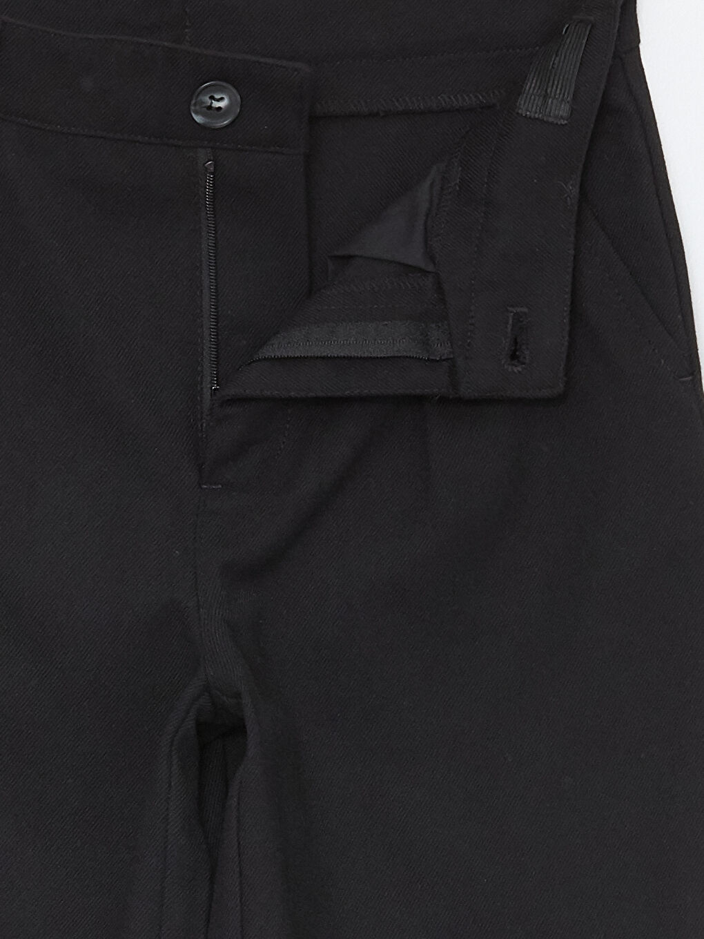 LCW Kids Girls' Trousers with Adjustable Elastic Waist -W44262Z4-CVL