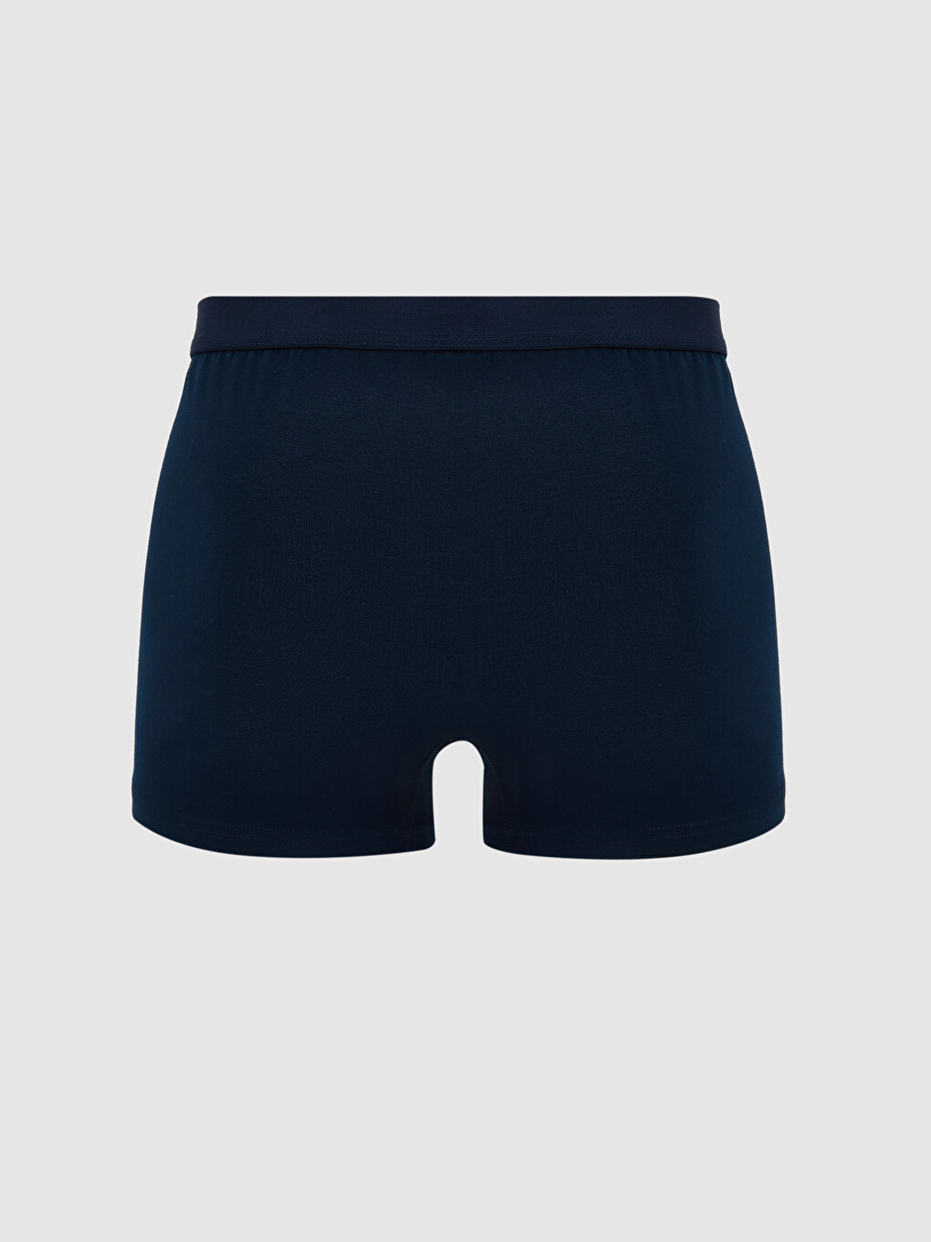 Lacivert Standart Kalıp Pamuklu Esnek Erkek Boxer-1