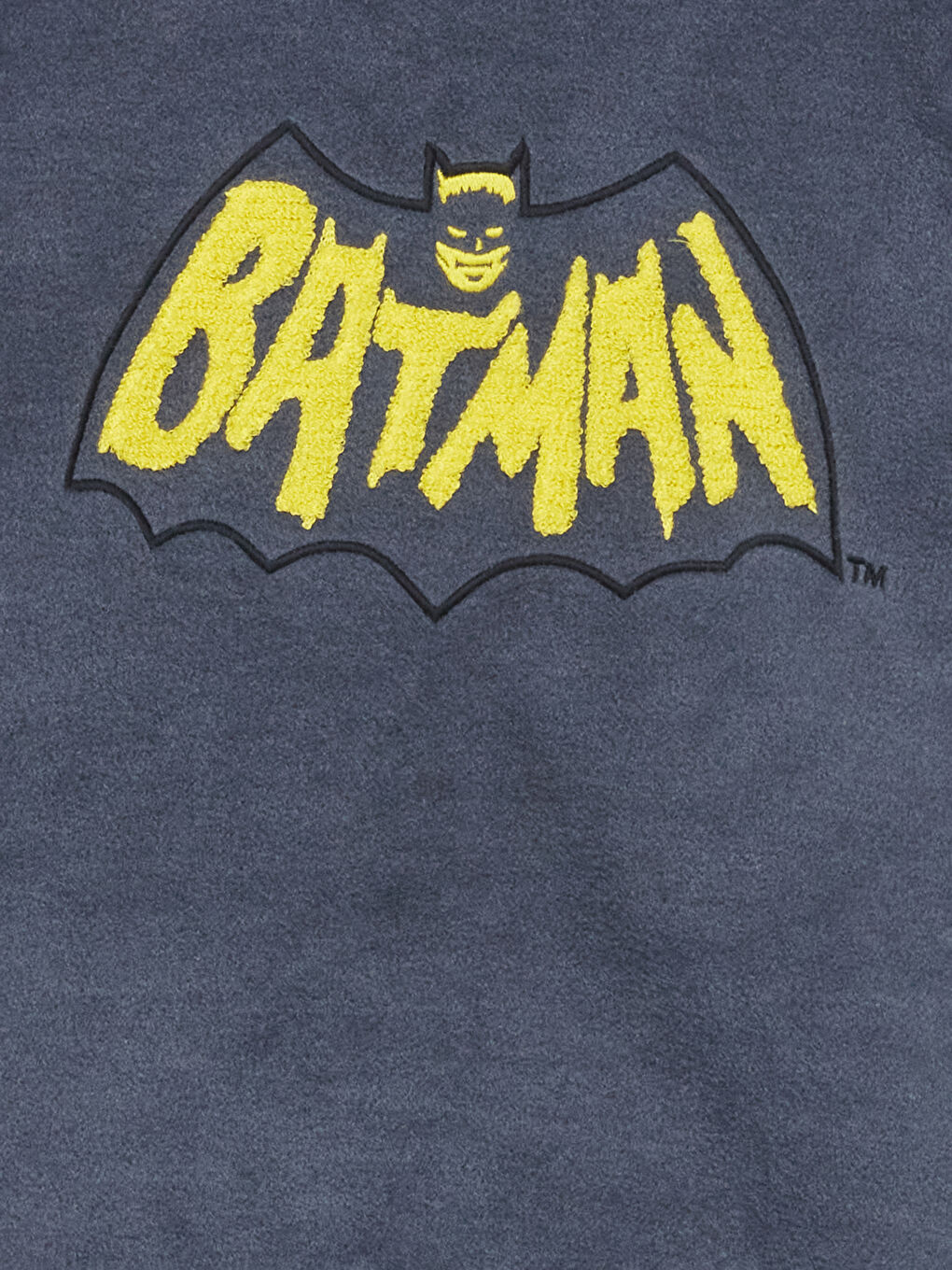 LCW Kids Antrasit Batman Nakışlı Polar Erkek Çocuk Pijama Takımı - 2