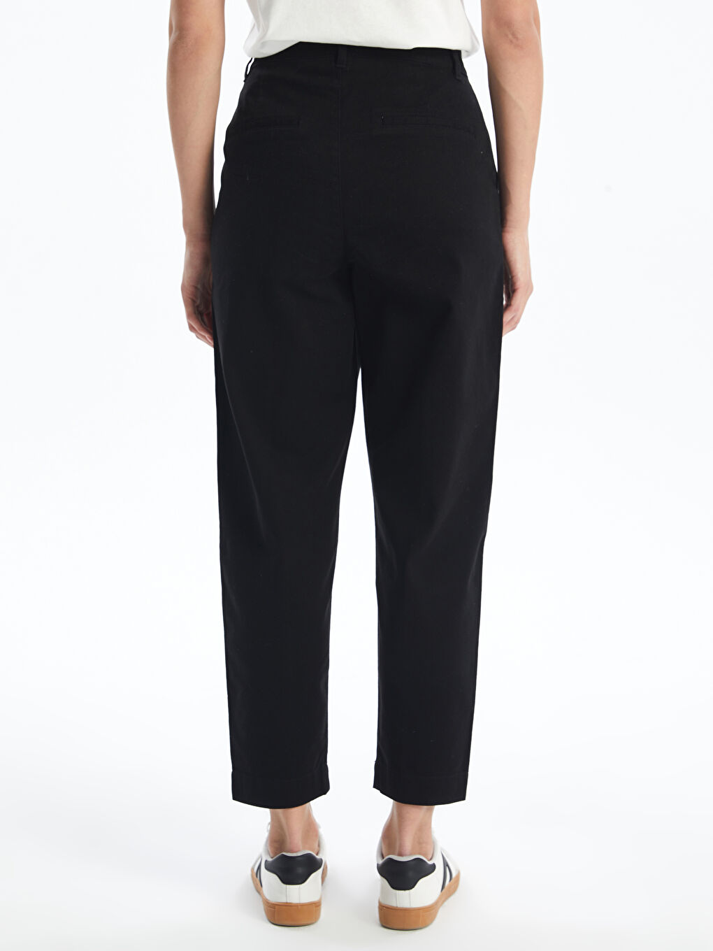 LCW Vision Slim Fit Twill Women's Trousers -W44324Z8-CVL
