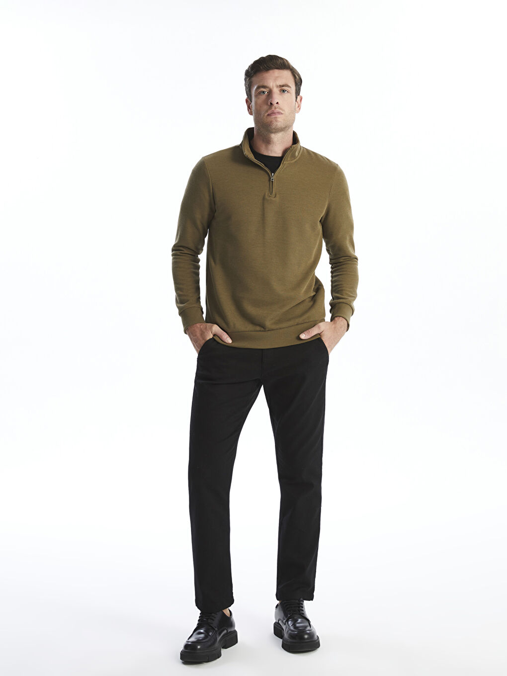 LCWAIKIKI Classic Chino-Hose für Herren in Standardpassform aus Gabardine -W44325Z8-CVL