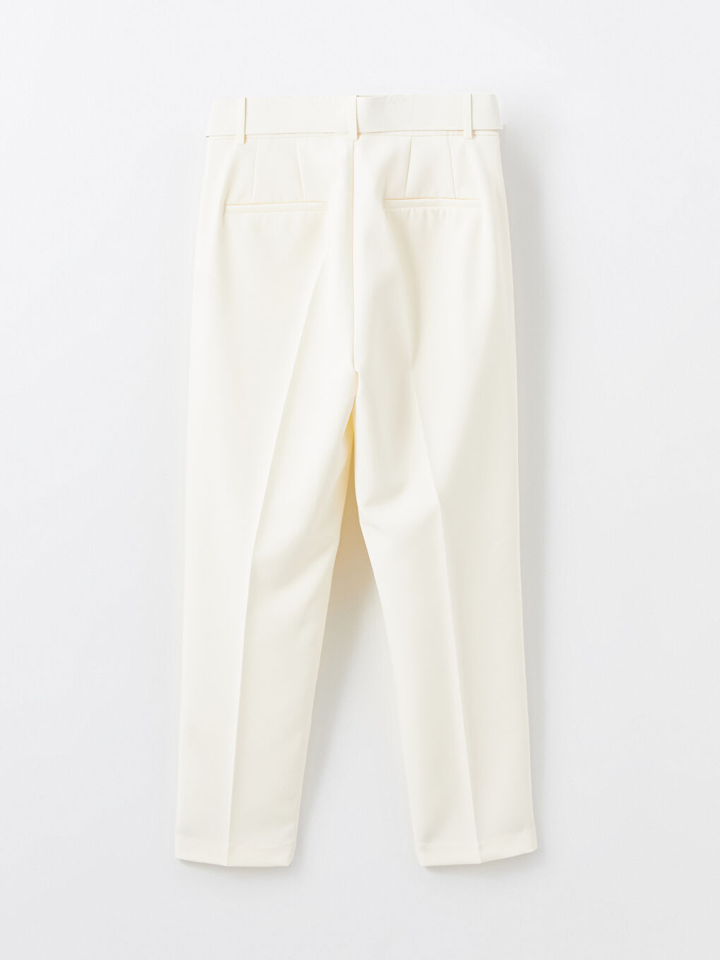 LCW Vision Beli Kemerli Loose Fit Kadın Pantolon -W44379Z8-YFF