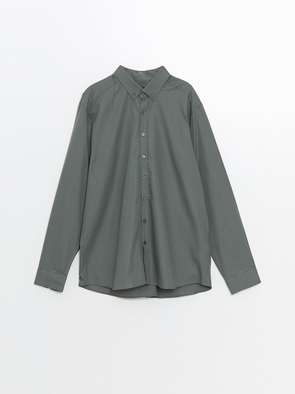 Slim Fit Long Sleeve Men's Shirt