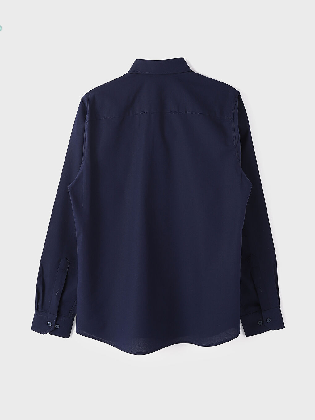 Slim Fit Long Sleeve Men's Shirt-5