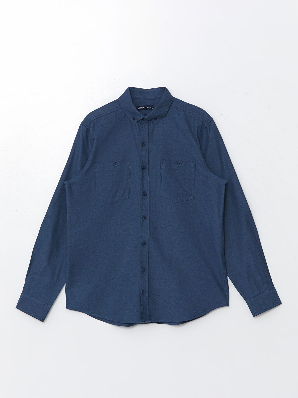 Regular Fit Long Sleeve Gabardine Men's Shirt-4