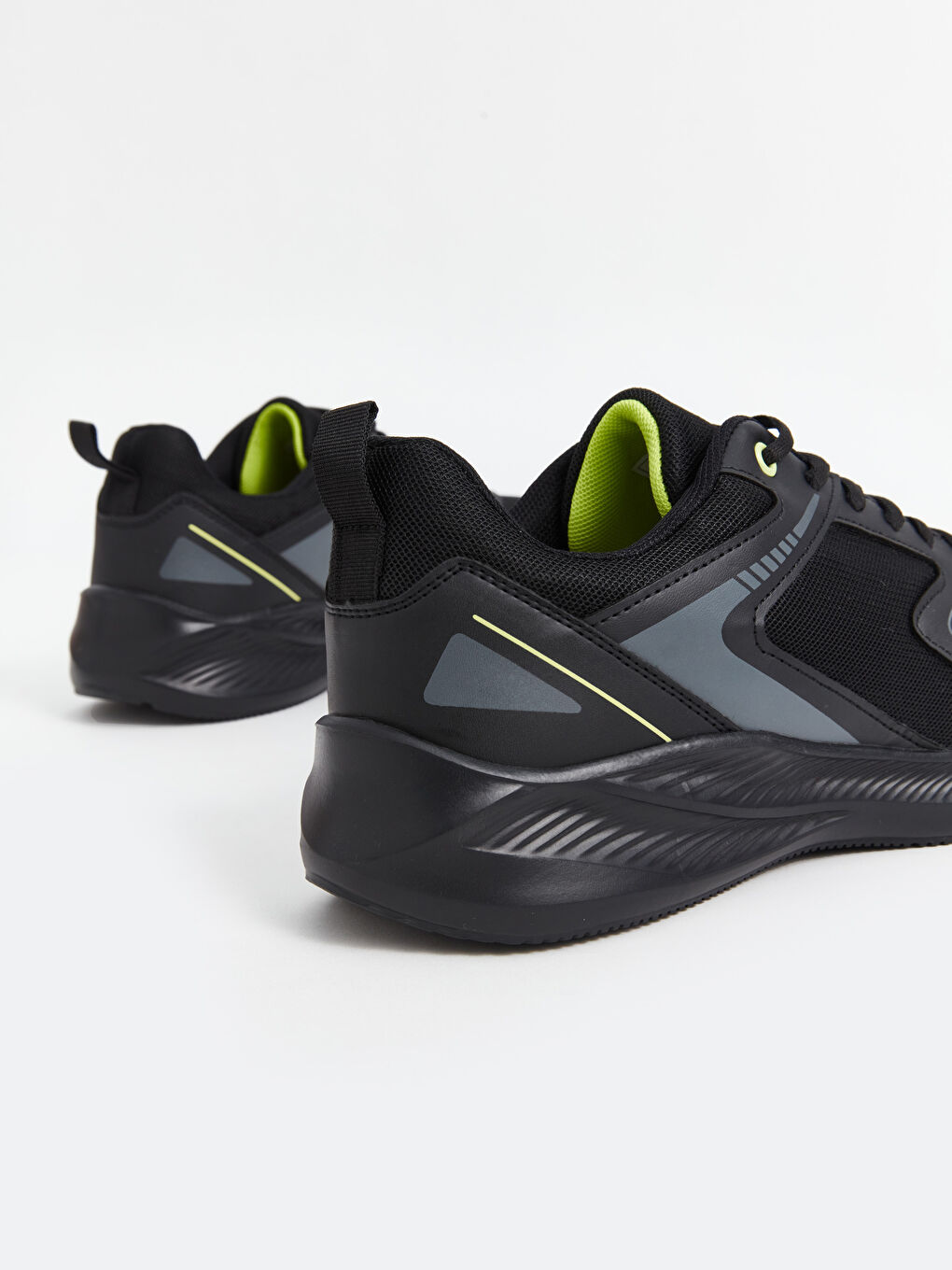 Bağcıklı File Detaylı Erkek Çocuk Aktif Spor Ayakkabı-4