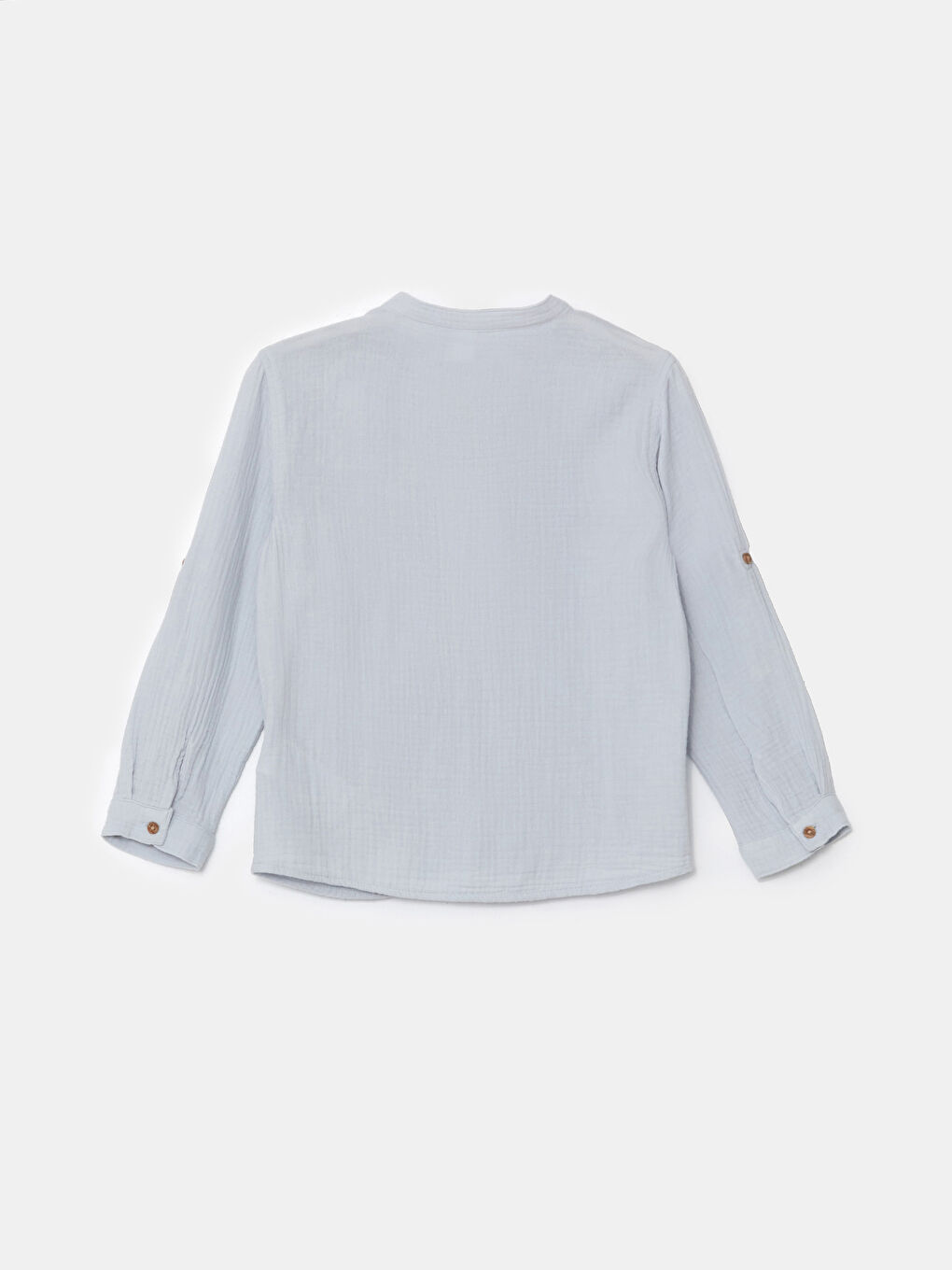 Long Sleeve Basic Boys' Shirt-1