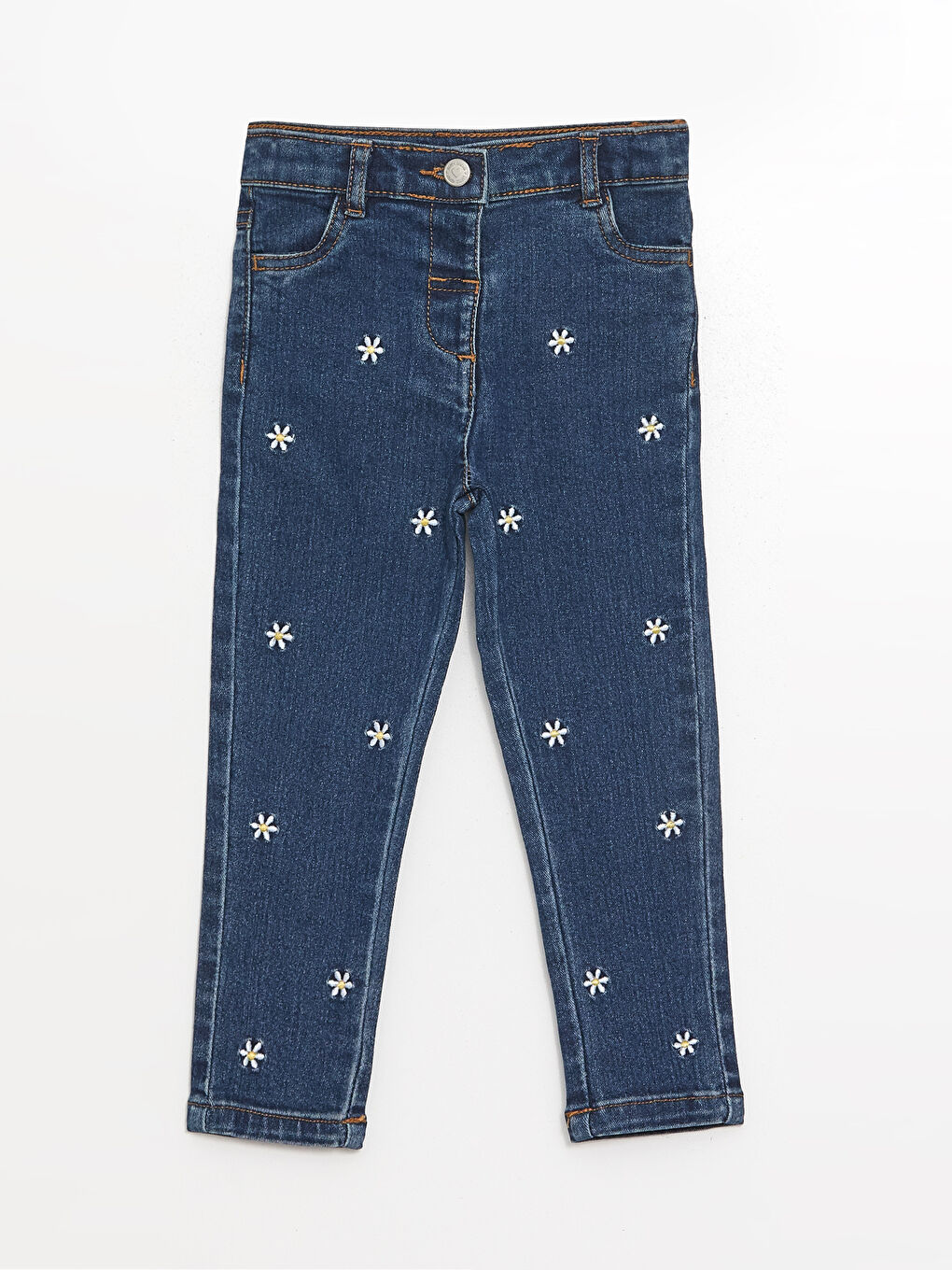 LCW Kids Floral Girls' Jeans -W44765Z1-507