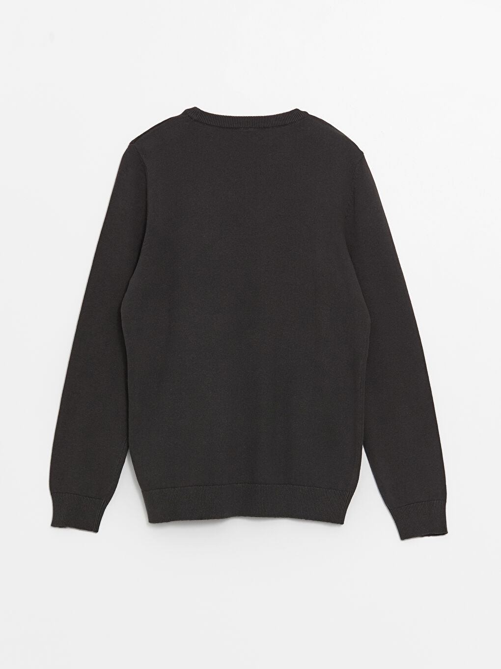 Crew Neck Printed Long Sleeve Boys' Knitwear Sweater -W44780Z4-JTK