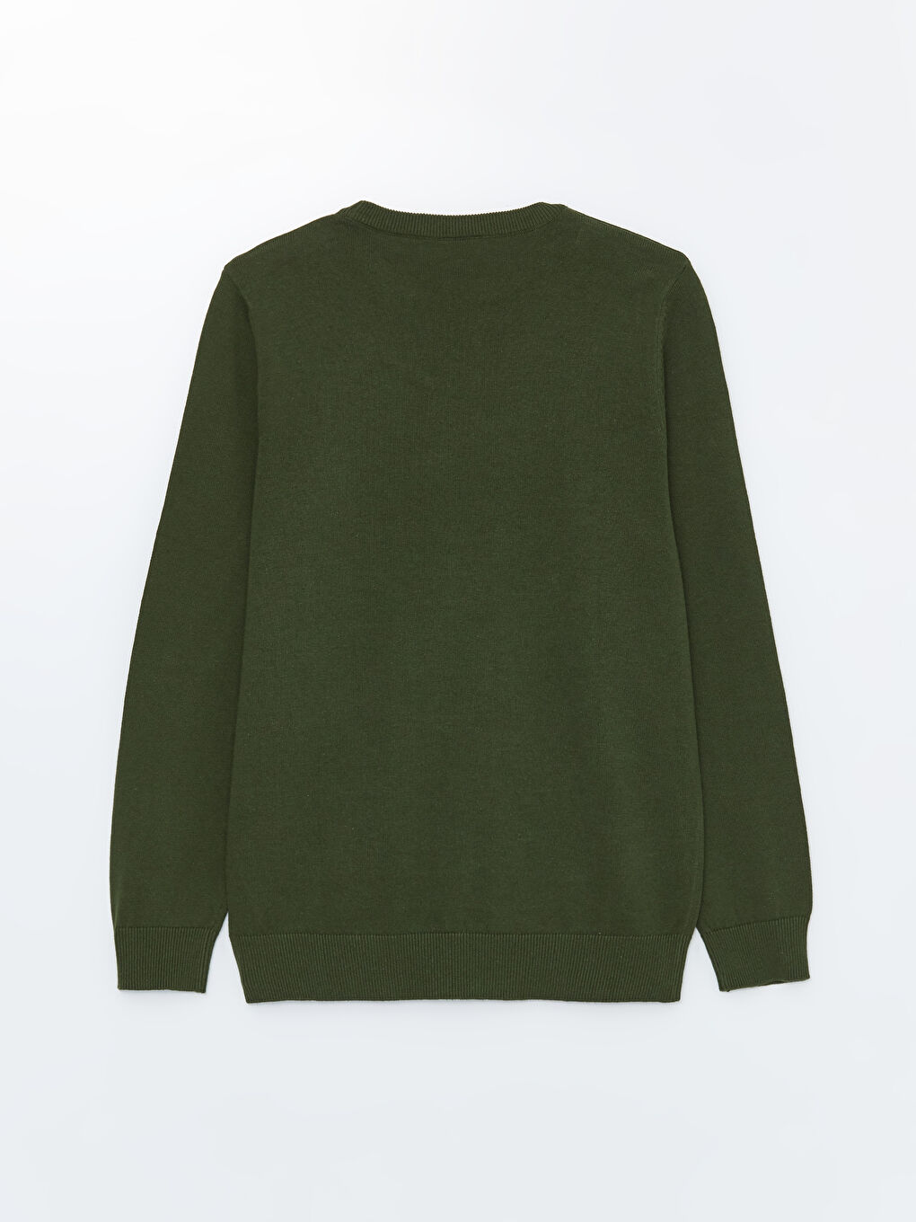 Crew Neck Printed Long Sleeve Boys' Knitwear Sweater -W44781Z4-HCL