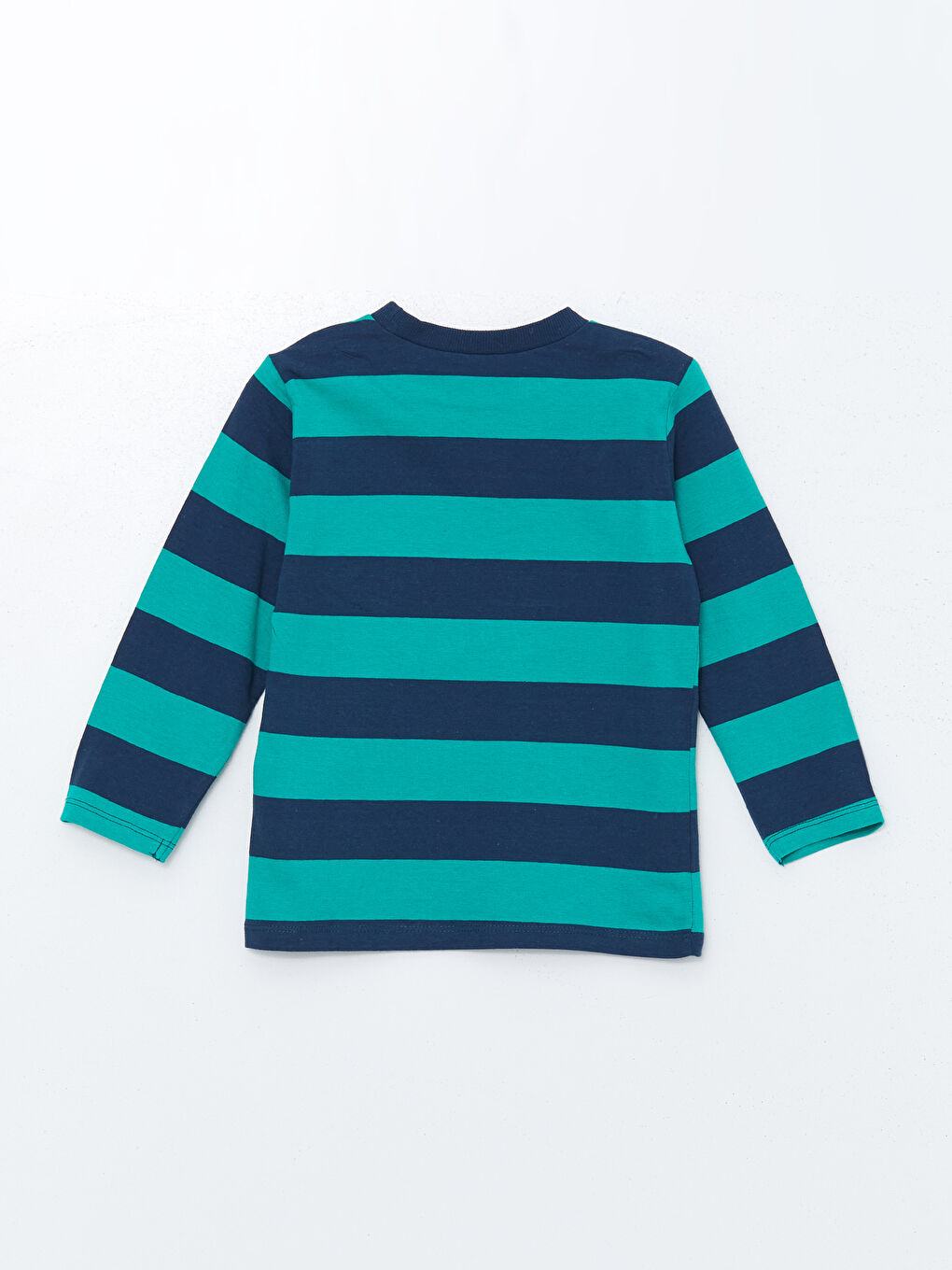 Crew Neck Long Sleeve Printed Boys' T-Shirt 2 Pack-2