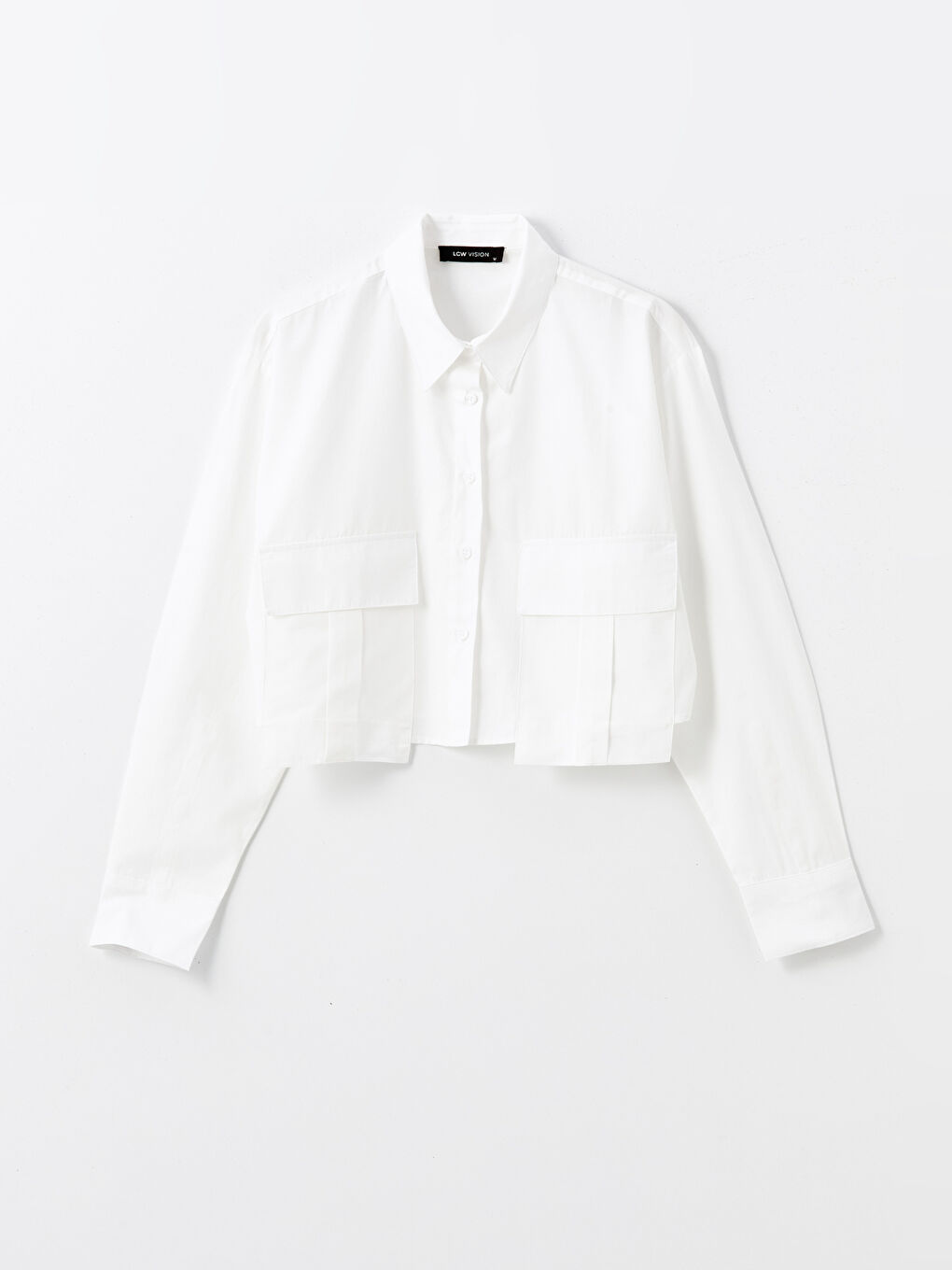 LCW Vision Crop Damenhemd -W44861Z8-R9J