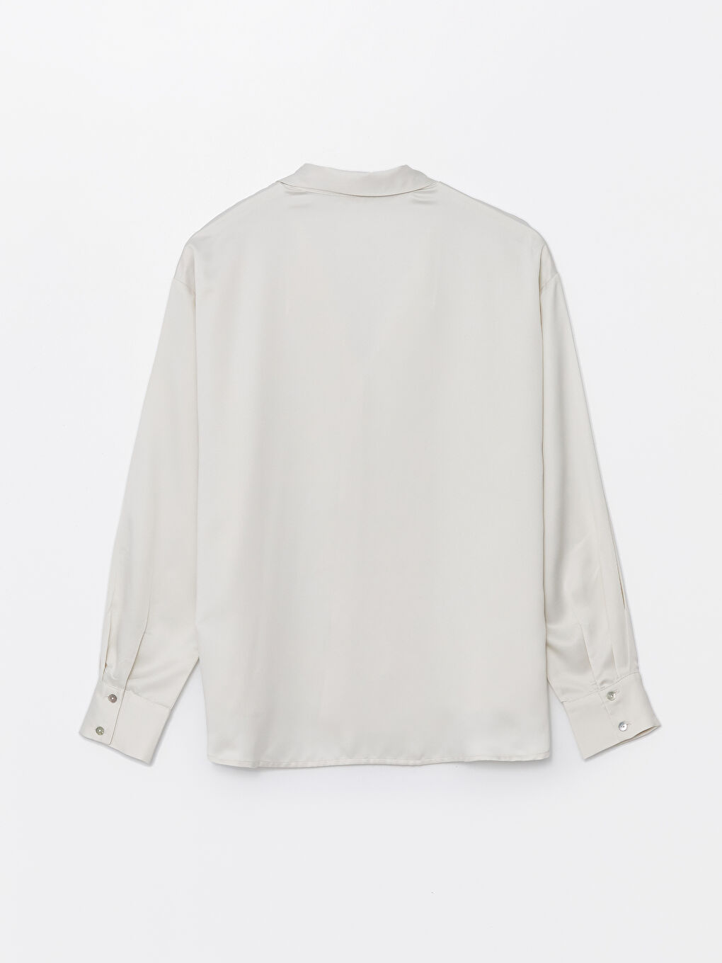 LCW Vision Oversize Satin Women's Shirt -W44876Z8-YBA