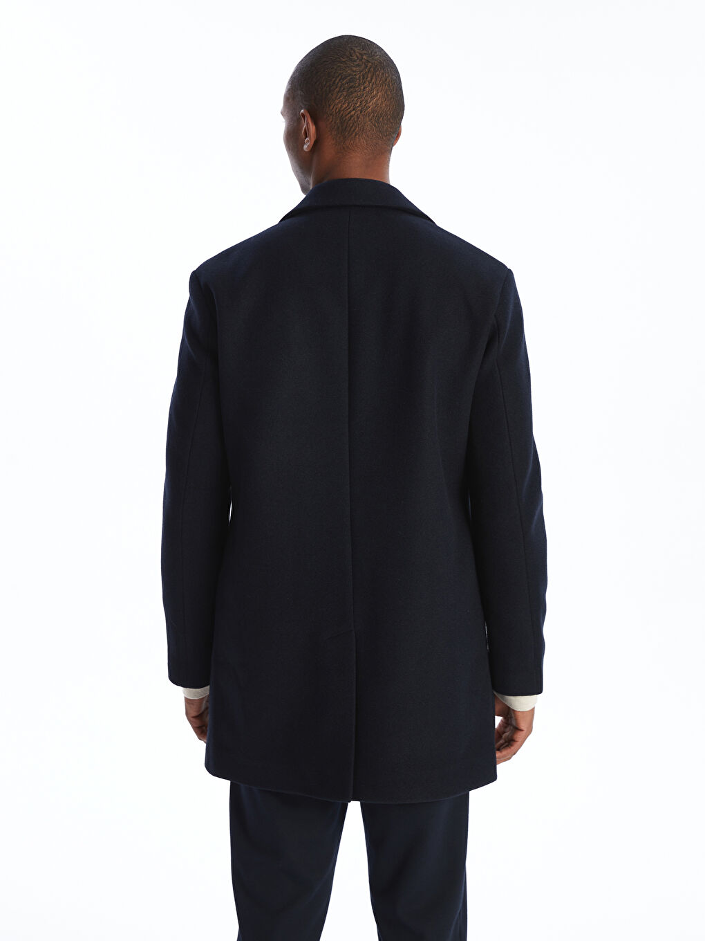 Standard Fit Jacket Collar Men's Cachet Coat-5