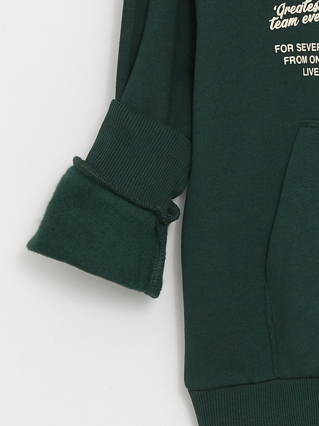 Свитшот с капюшоном для мальчиков, разработанный для тепла.-3