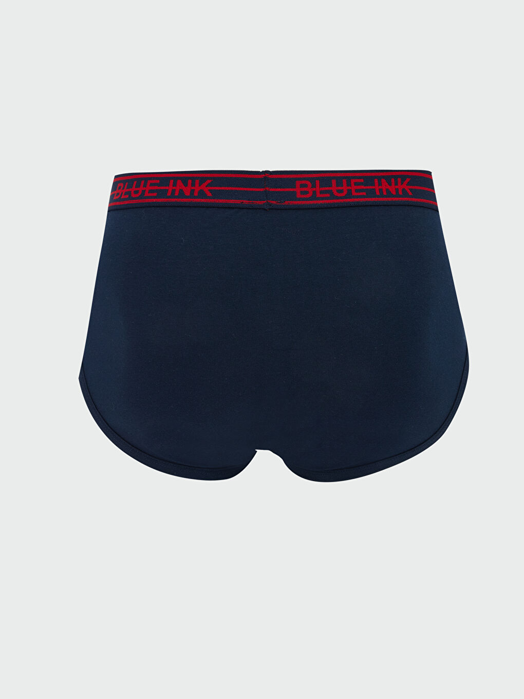 Lacivert Standart Kalıp Pamuklu Esnek Erkek Slip Külot 3'lü-2