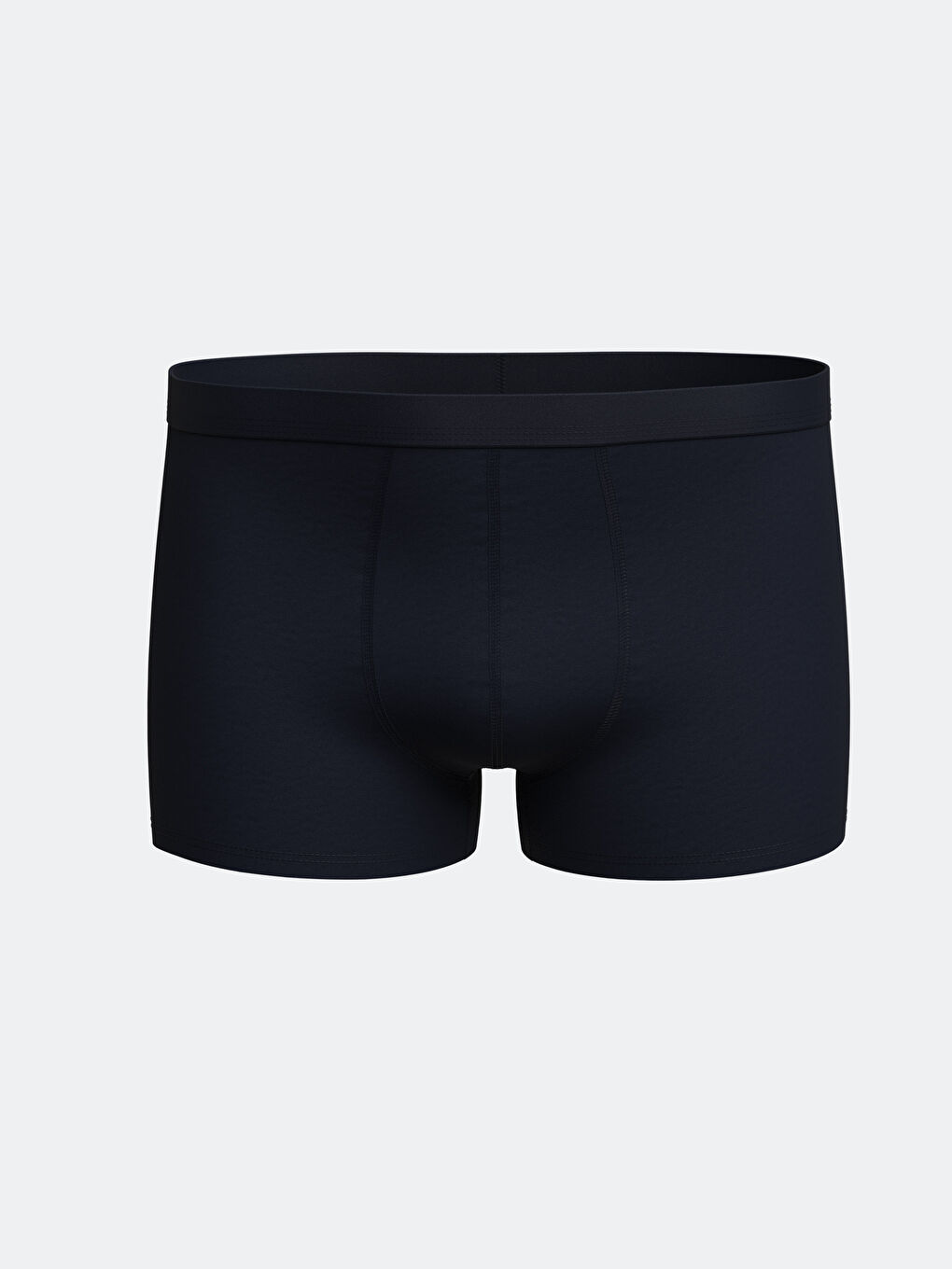 Lacivert Standart Kalıp Pamuklu Esnek Erkek Boxer