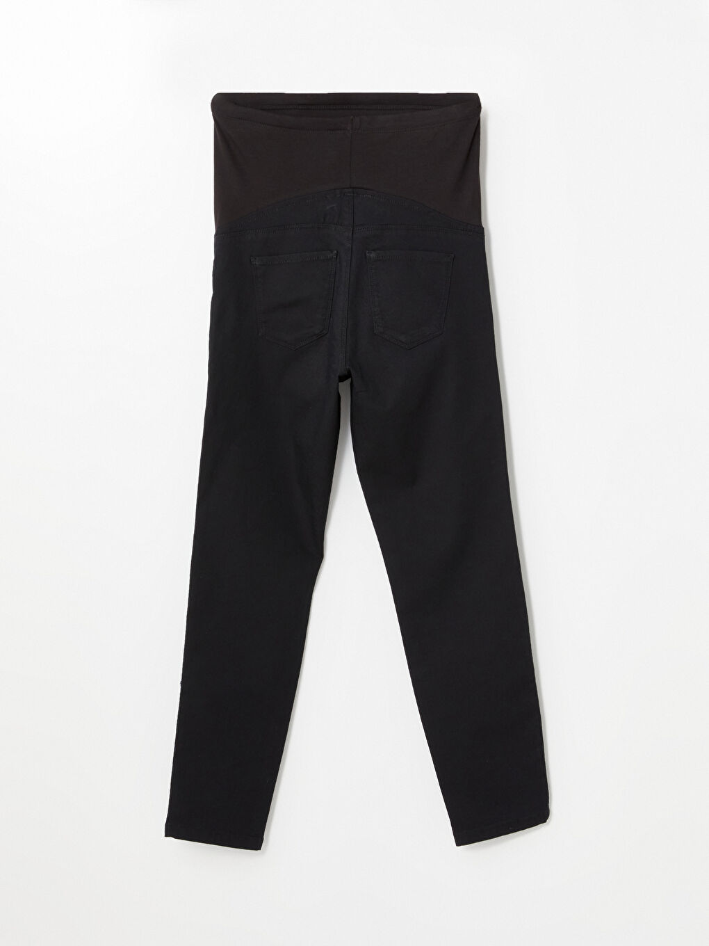 LCW Pantalone za trudnice od kepera sa panelom preko stomaka -W44988Z8-CVL
