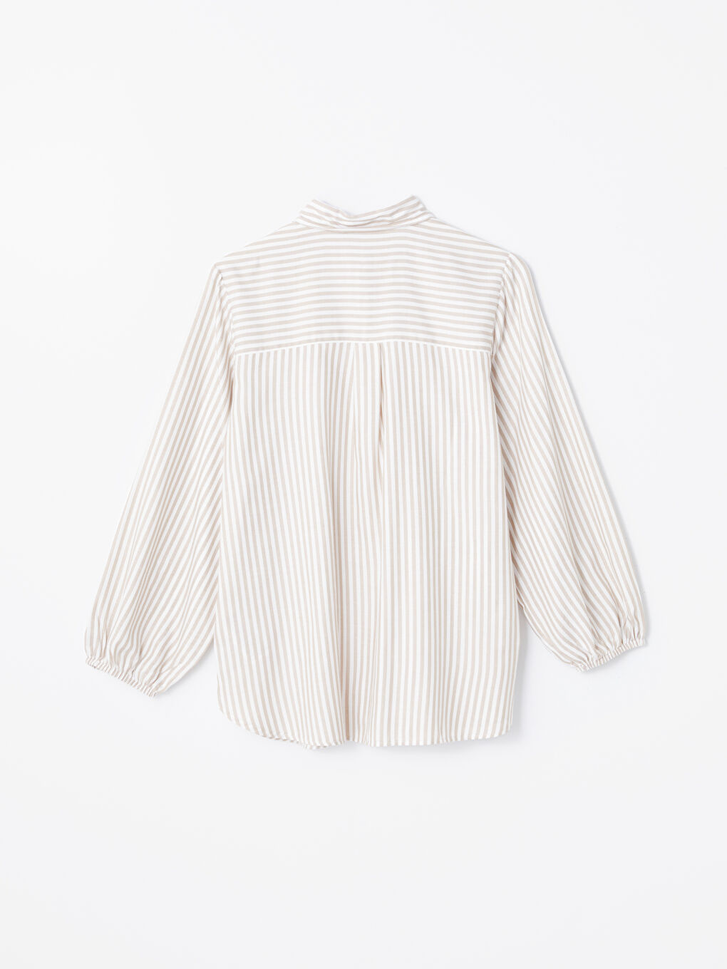 LCWAIKIKI Maternity Striped Long Sleeve Maternity Shirt -W44991Z8-LE8