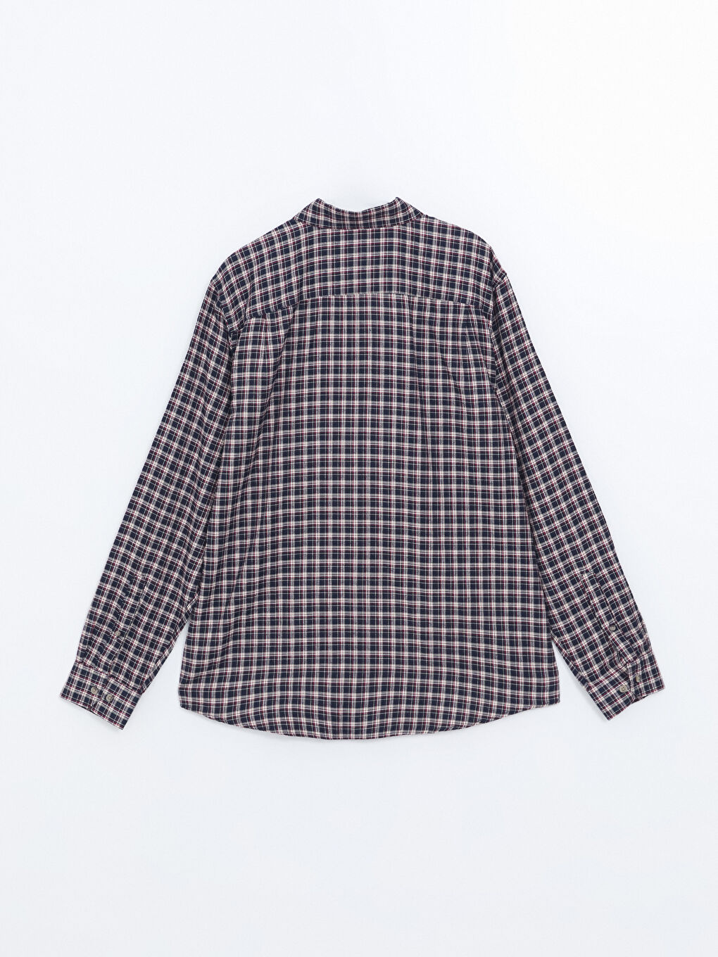 LCWAIKIKI Classic Button-Down Collar Plaid Regular Fit Men's Shirt -W45004Z8-LLH