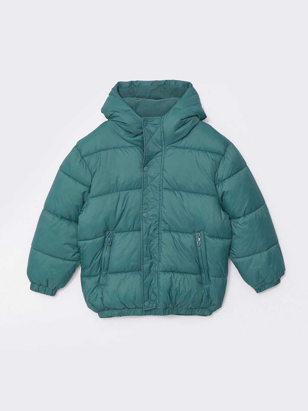 LCW Kids Hooded Boys' Puffer Coat -W45025Z4-HBJ