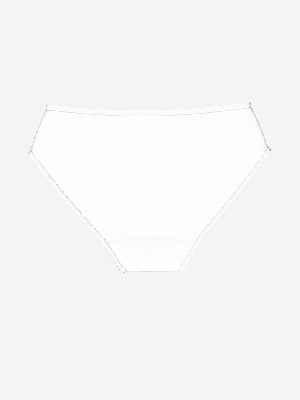 Beyaz Baskılı Kız Çocuk Külot-1