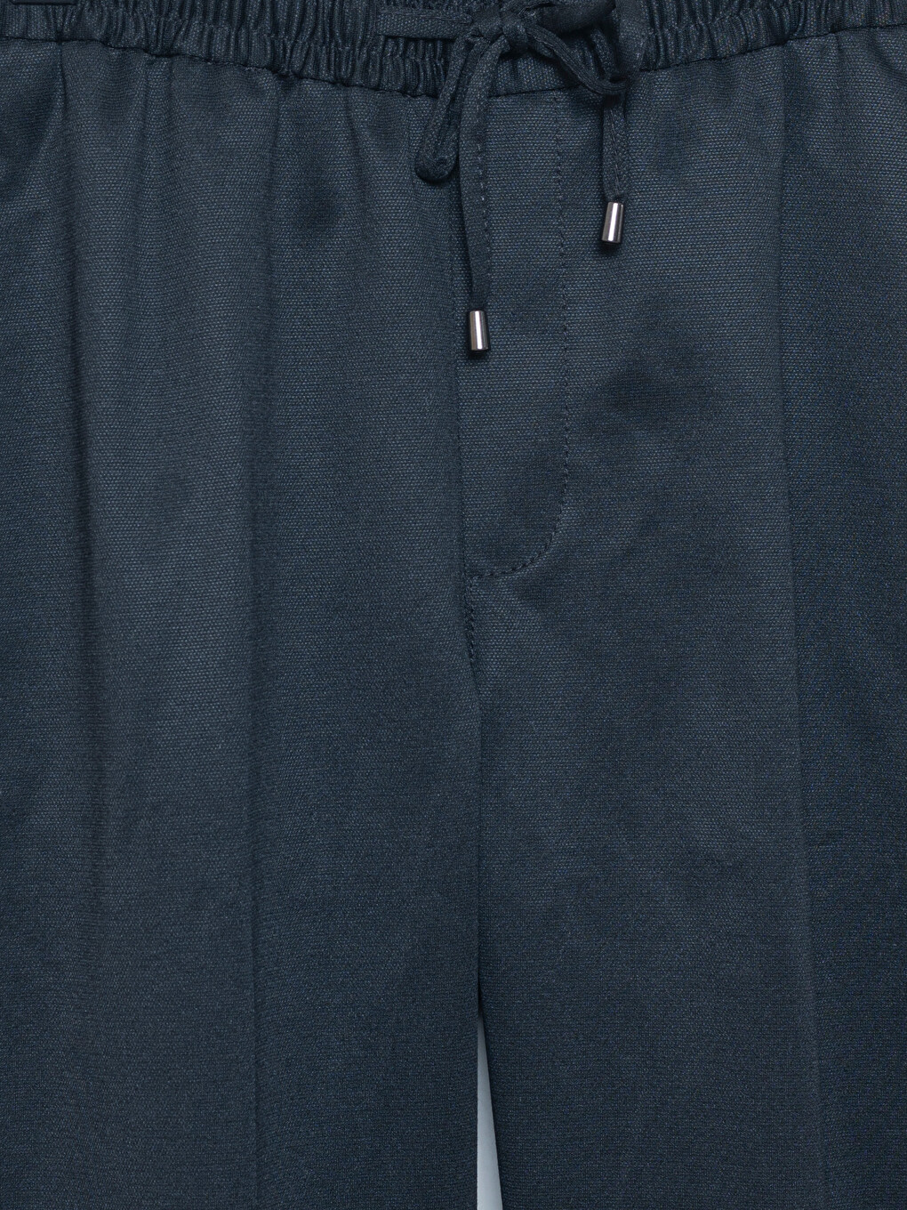 Belt Tie Detailed Straight Leg Trousers-2