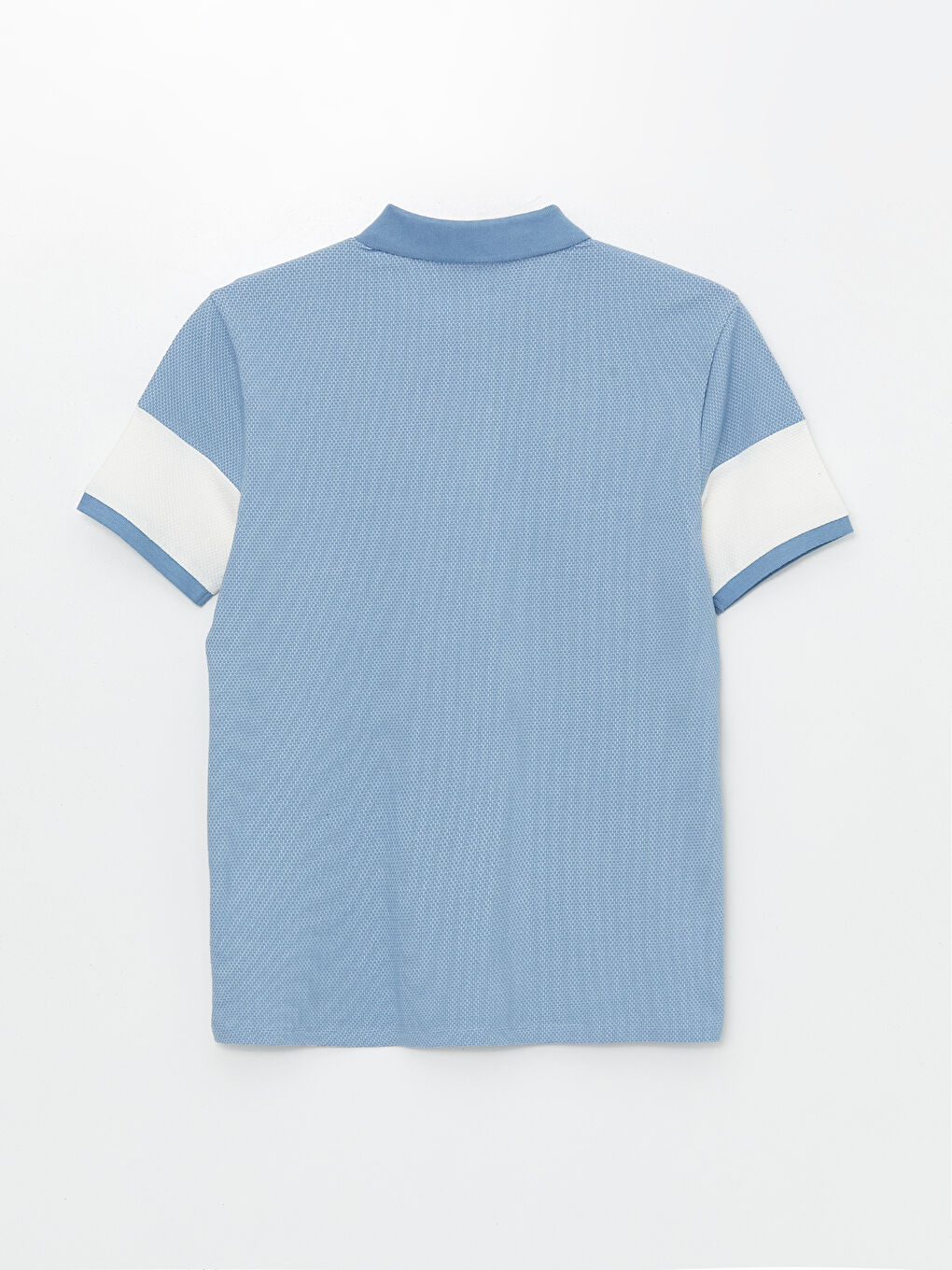 LCW Vision Polo Neck Short Sleeve Color Block Men's T-Shirt -W45144Z8-J0M
