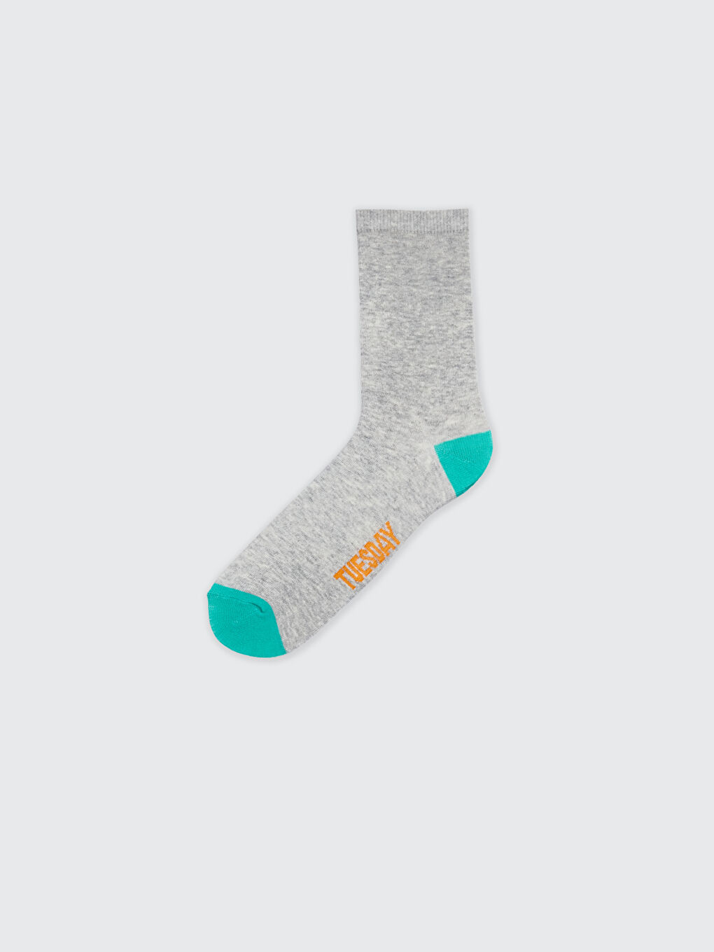 Yeşil Desenli Erkek Çocuk Soket Çorap