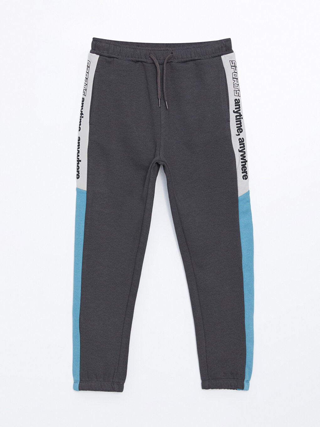 Elastic Waist Boys' Thick Jogger Sweatpants