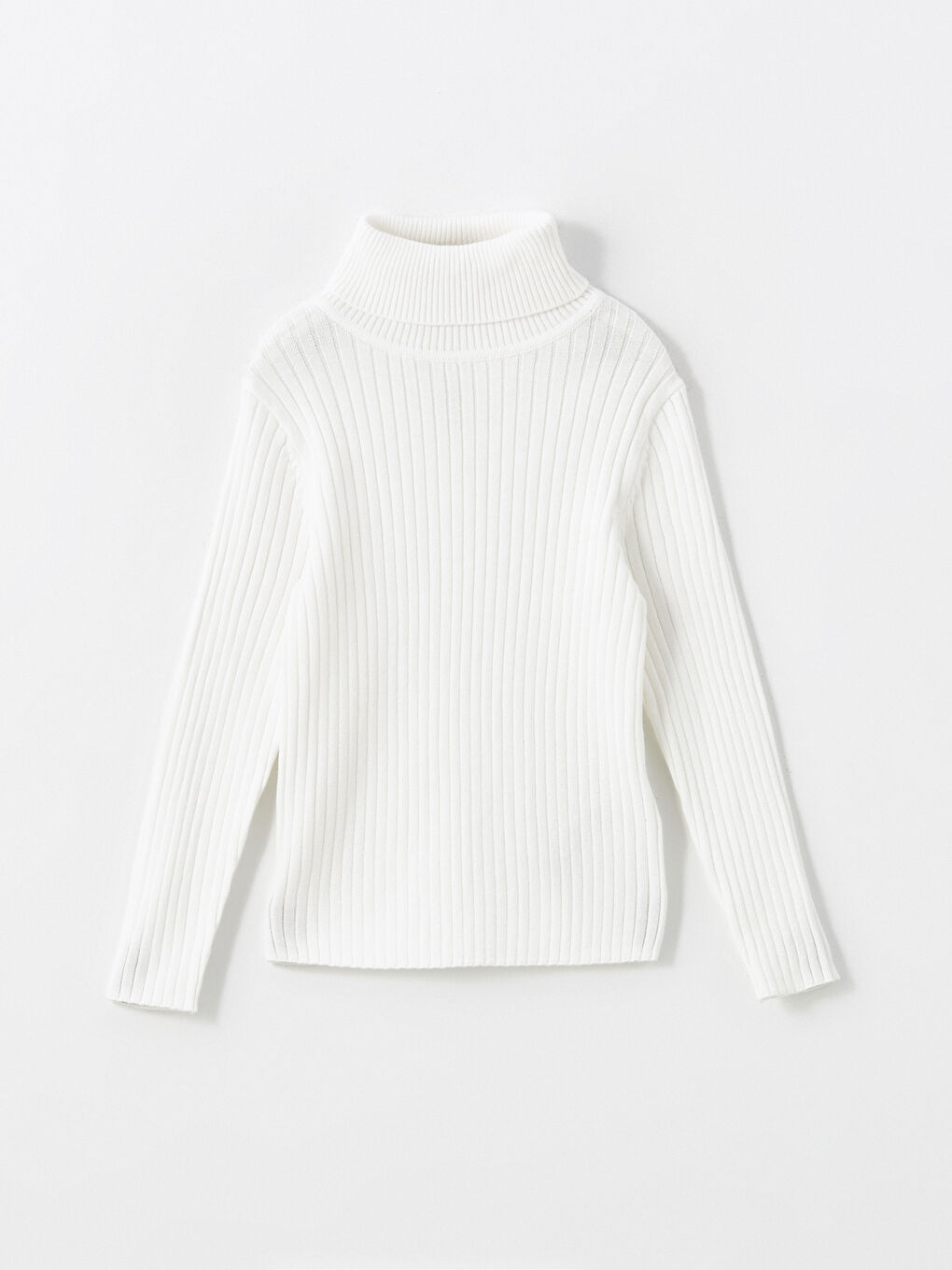 LCW Kids Turtleneck Girls' Knitwear Sweater -W45495Z4-R9J