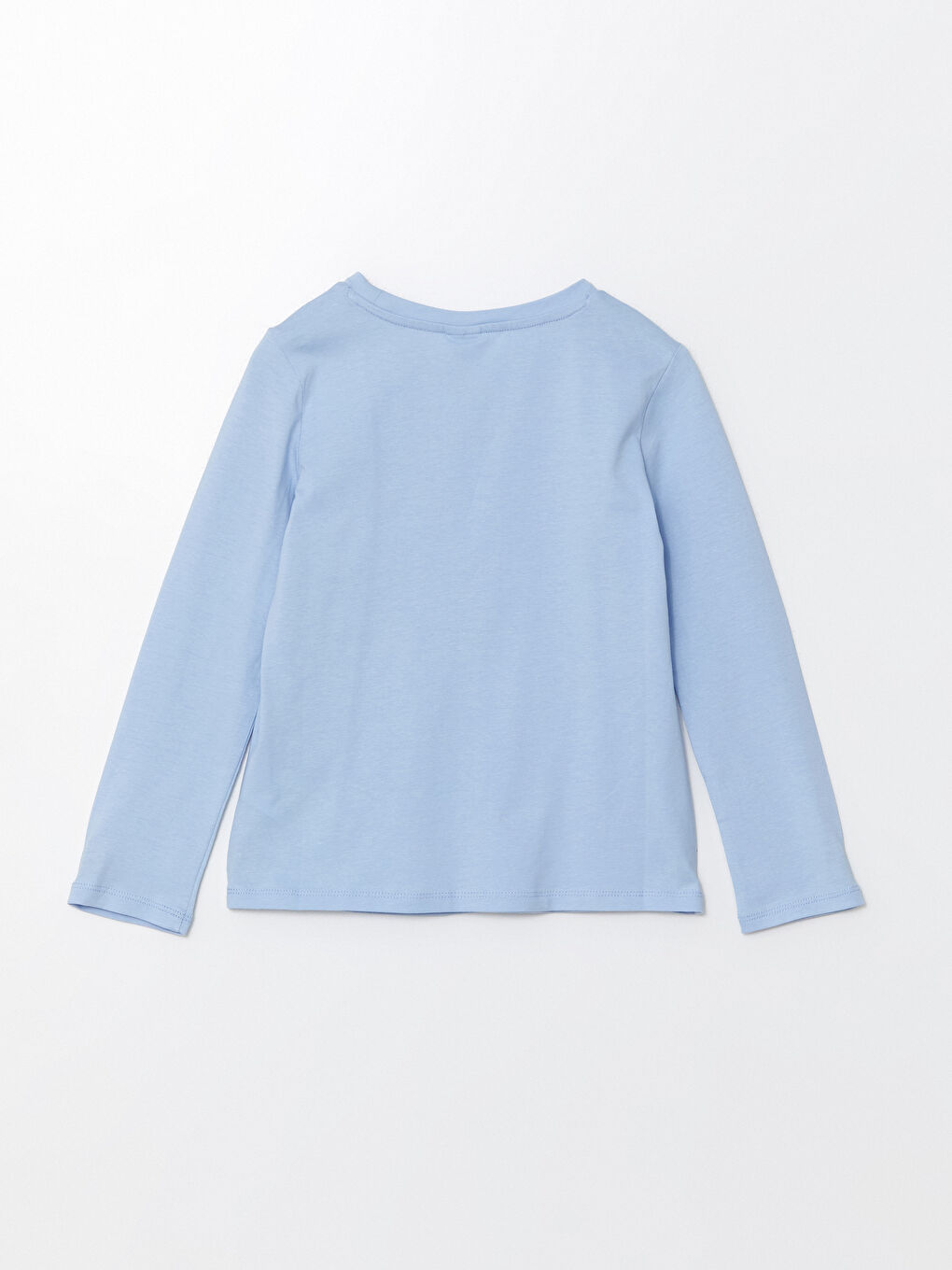 LCW Kids Majica za devojčice sa okruglim izrezom -W45531Z4-FMR