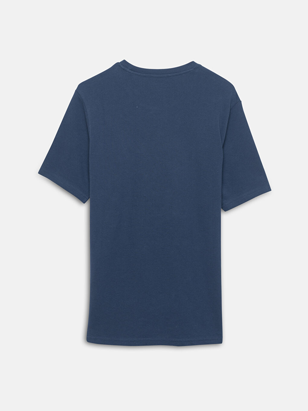 Tricou pentru Bărbați cu Guler Rotund, Mânecă Scurtă, Imprimat, din Pique-1