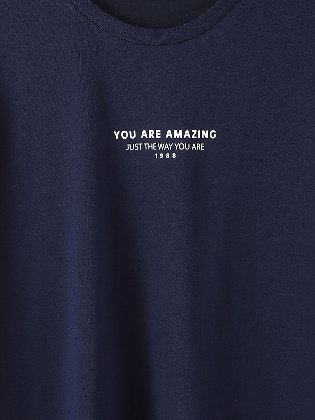 Crew Neck Printed Short Sleeve Men's T-Shirt-3