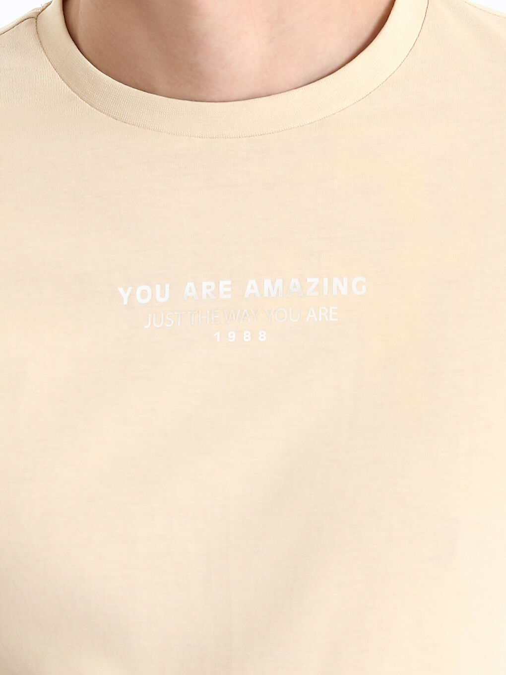 Crew Neck Printed Short Sleeve Men's T-Shirt-2