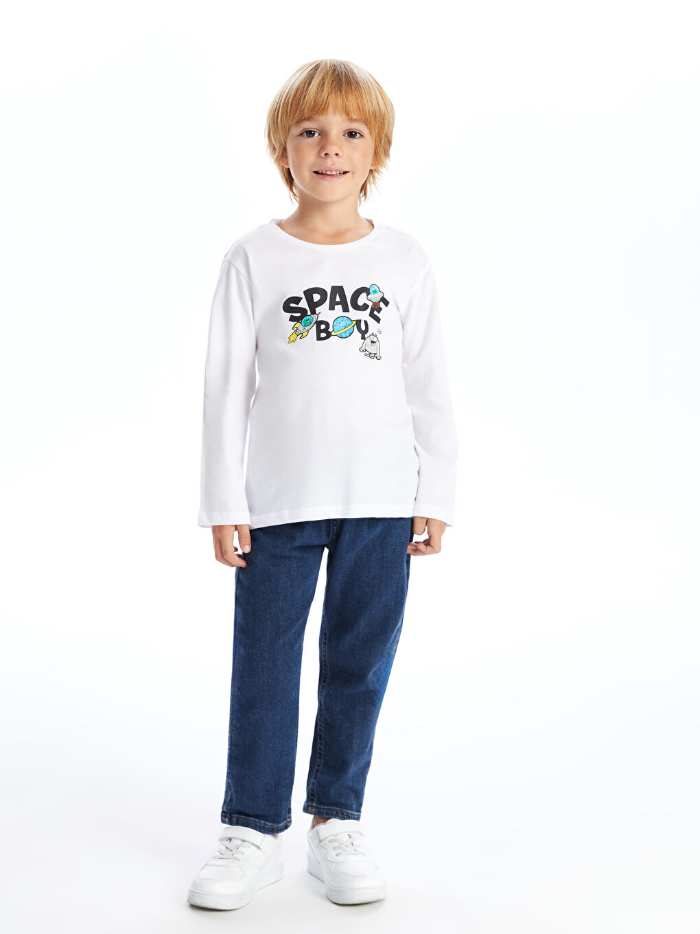 LCW Kids İndigo Basic Erkek Çocuk Jean Pantolon - 3