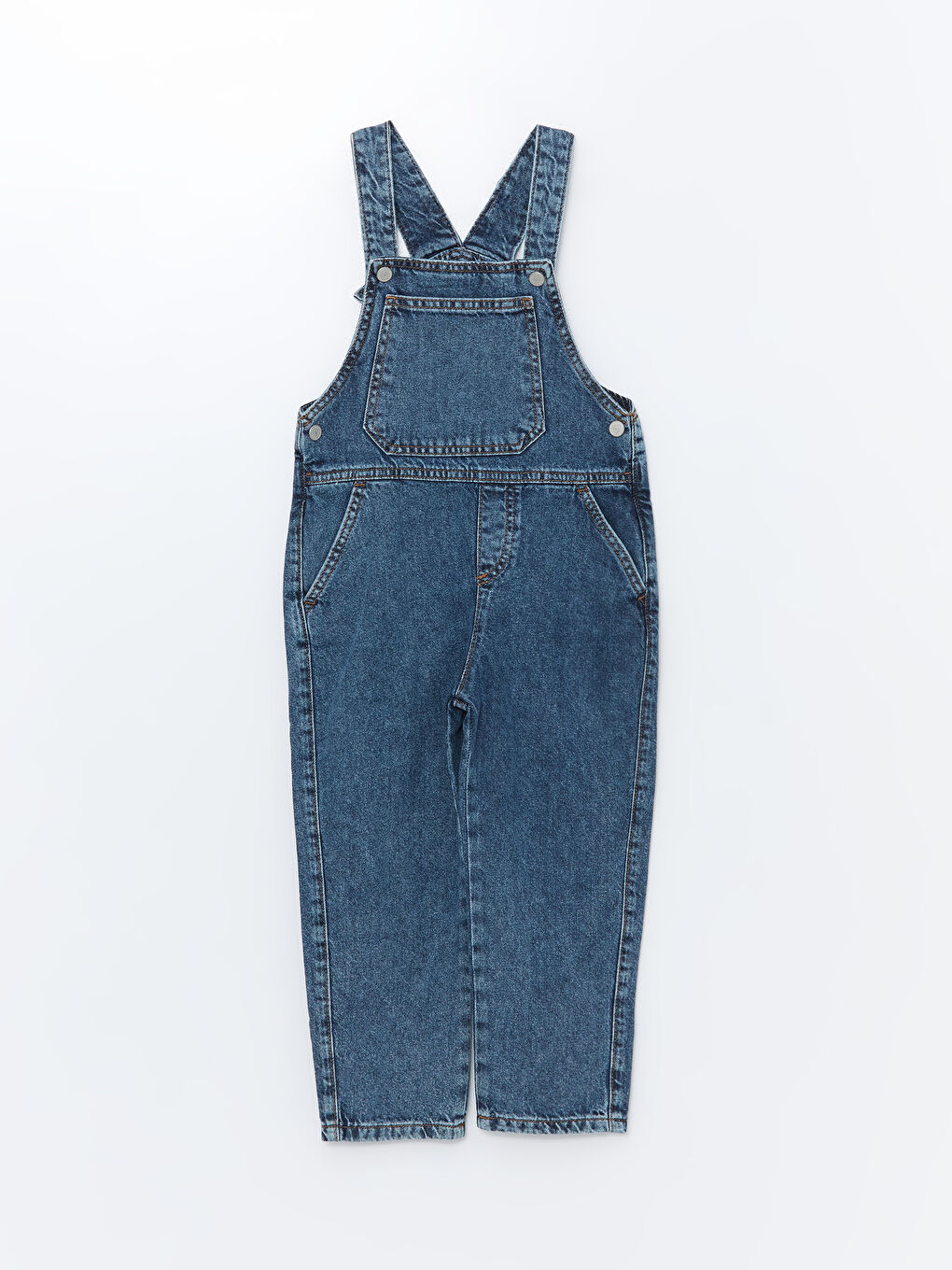 LCW baby Orta İndigo Rodeo Basic Erkek Bebek Jean Salopet