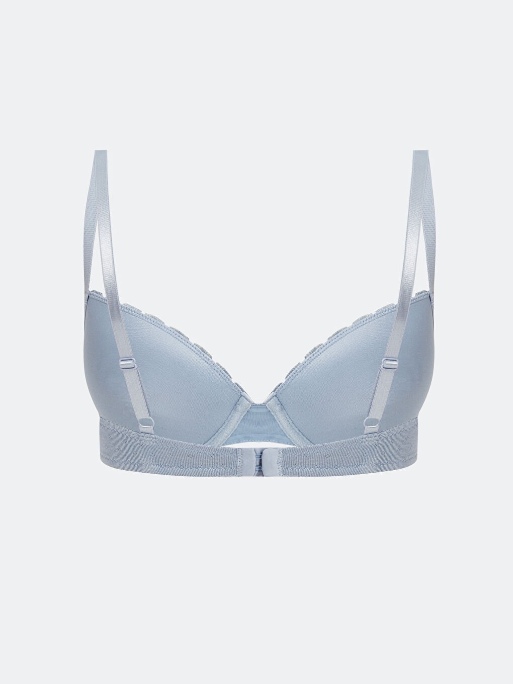 LCW DREAM Wired Lightly Padded Lace Detail T-Shirt Bra -W45585Z8-GCK