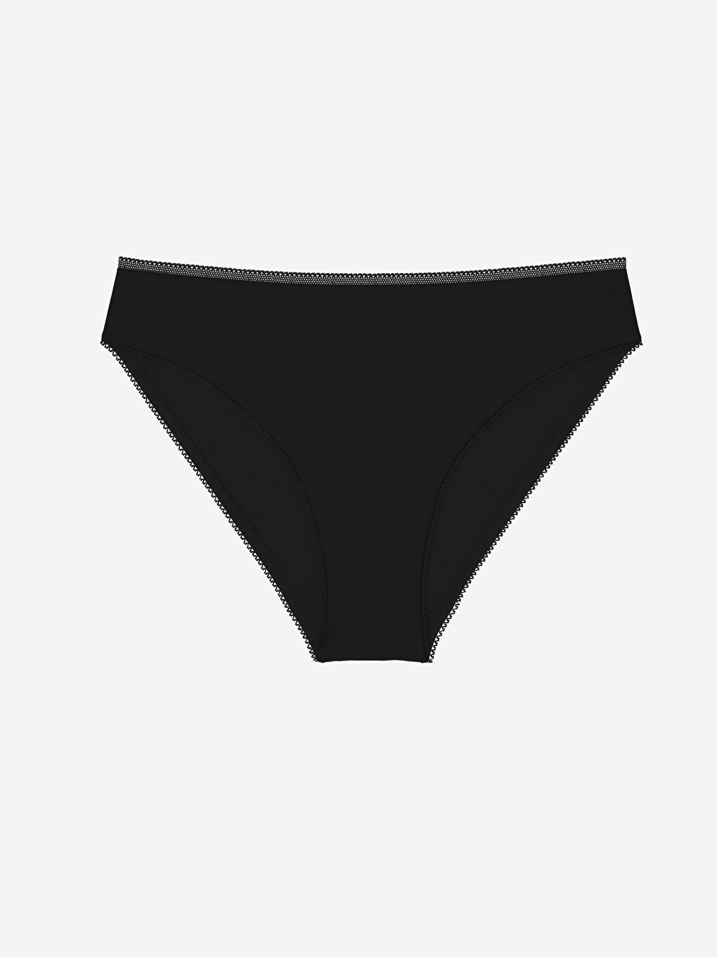 Siyah Düz Bikini Külot