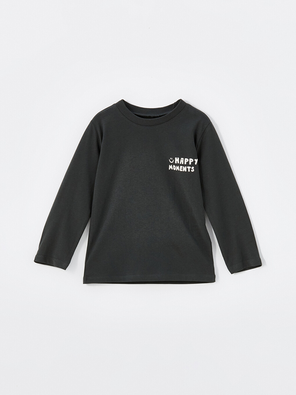 Crew Neck Printed Boys' T-Shirt 2 Pack-1