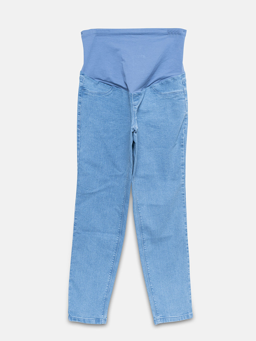 LCWAIKIKI Maternity Belly Panel Plain Maternity Jeans -W45672Z8-507