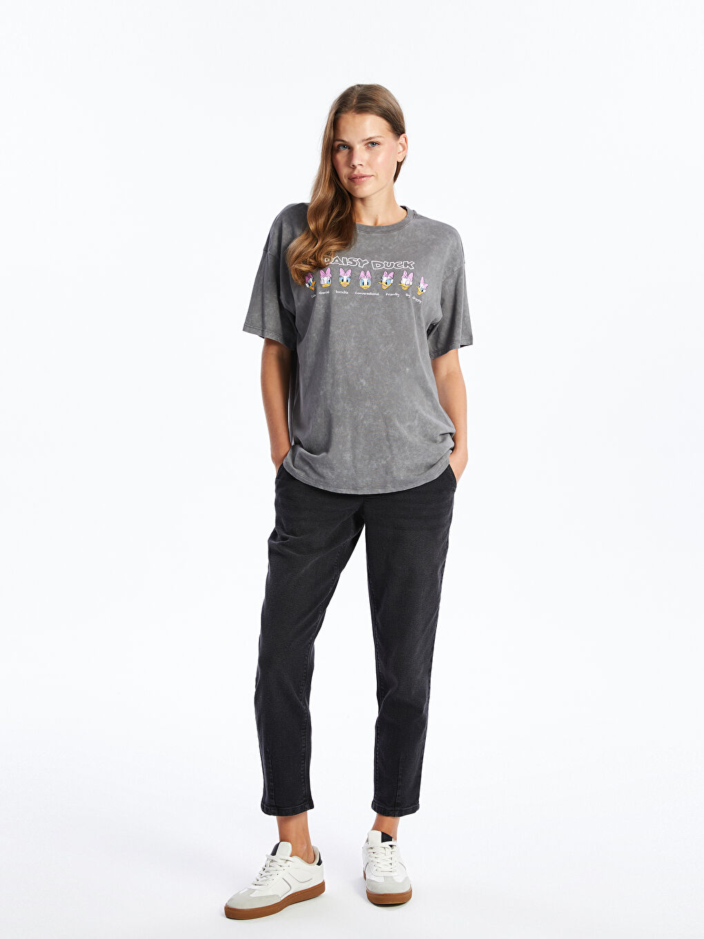 LCW Belly Panel Balloon Fit Maternity Jeans -W45675Z8-326