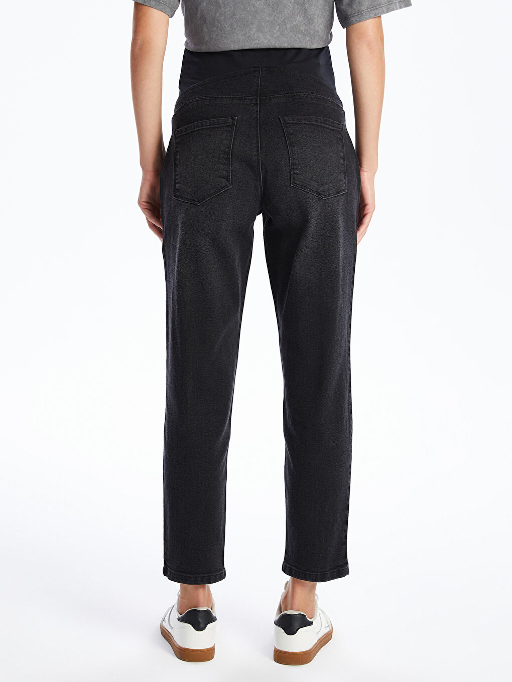LCW Belly Panel Balloon Fit Maternity Jeans -W45675Z8-326