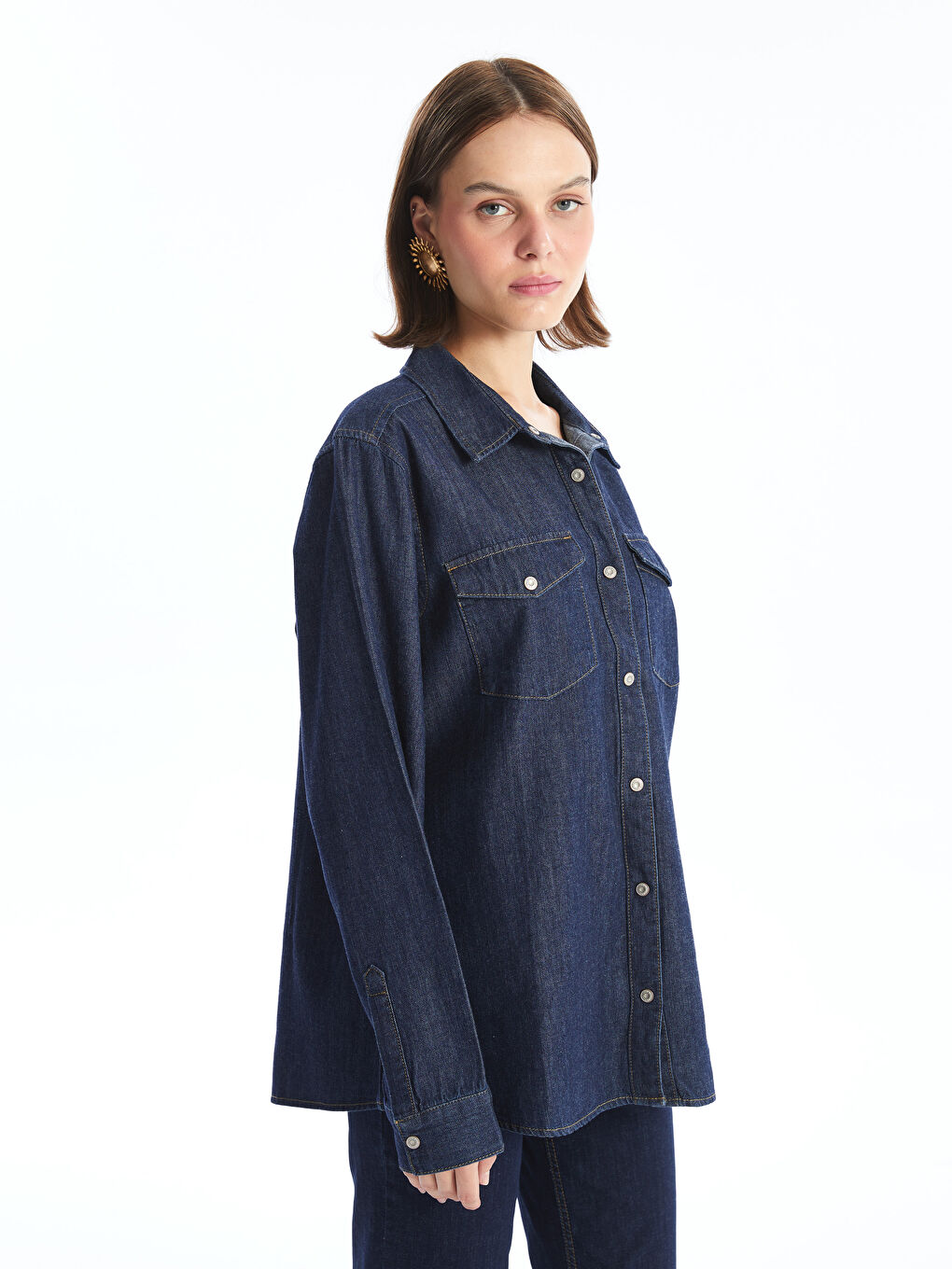 LCW Vision Damen-Denim-Hemd -W45678Z8-309