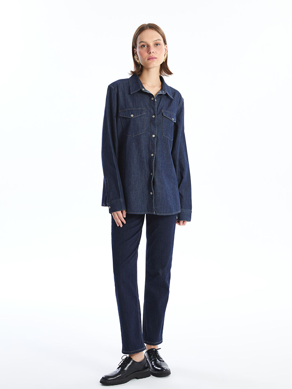 LCW Vision Damen-Denim-Hemd -W45678Z8-309
