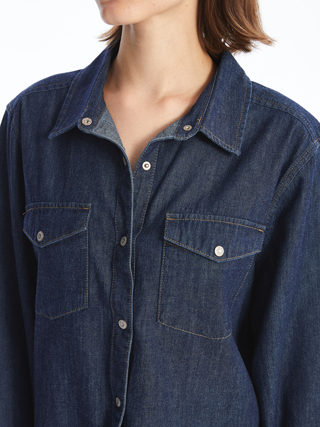 LCW Vision Damen-Denim-Hemd -W45678Z8-309