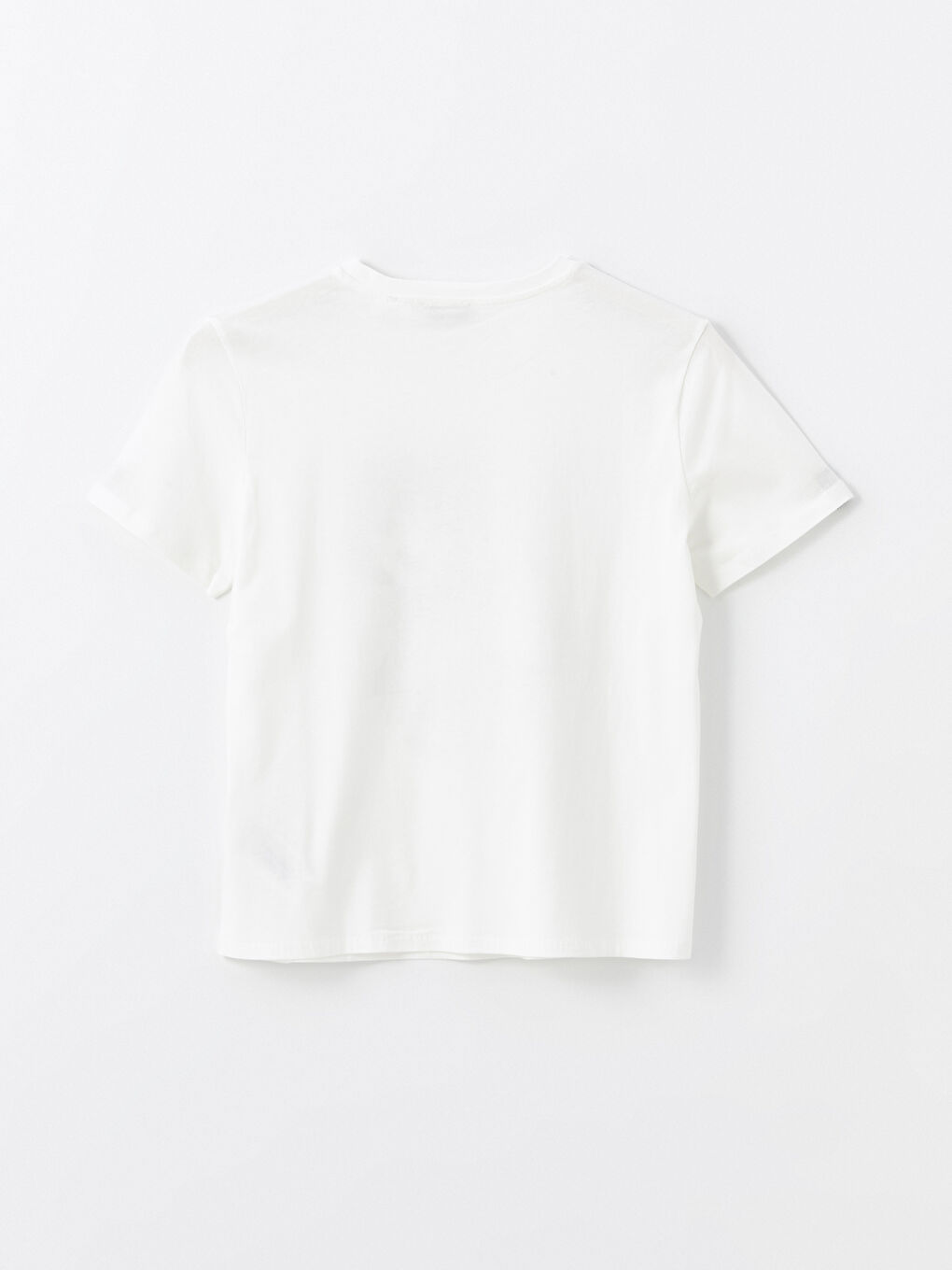 әйелдерге арналған том мен джерри бейнеленген дөңгелек жағалы футболка-6