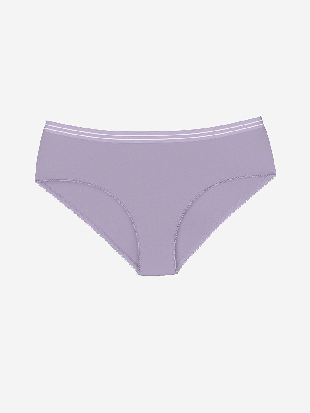 Lila Düz Hipster Külot