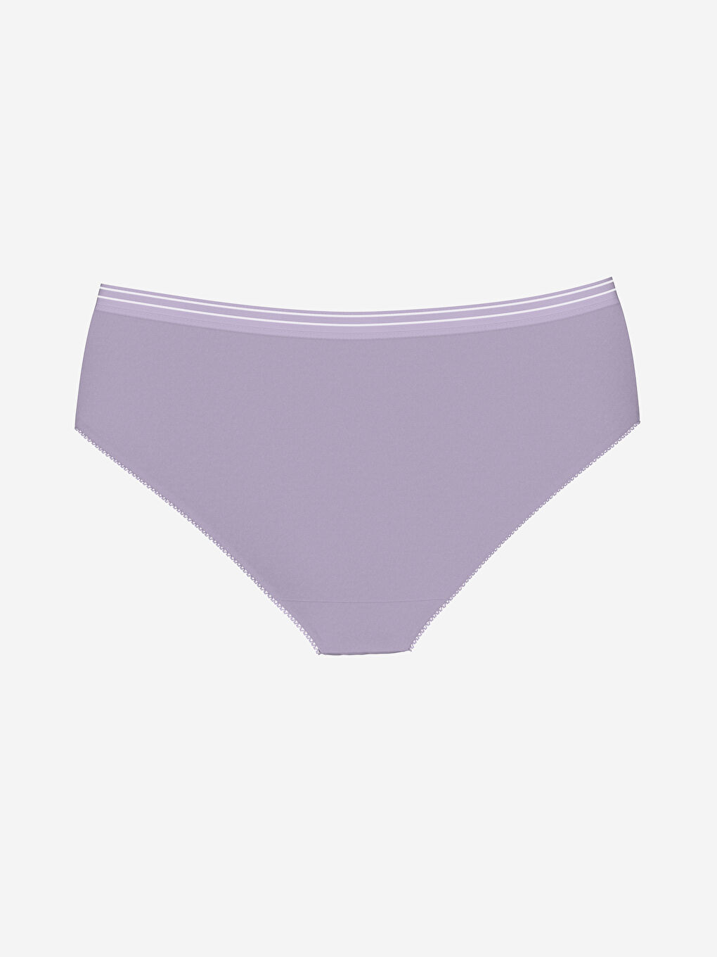 Lila Düz Hipster Külot-1
