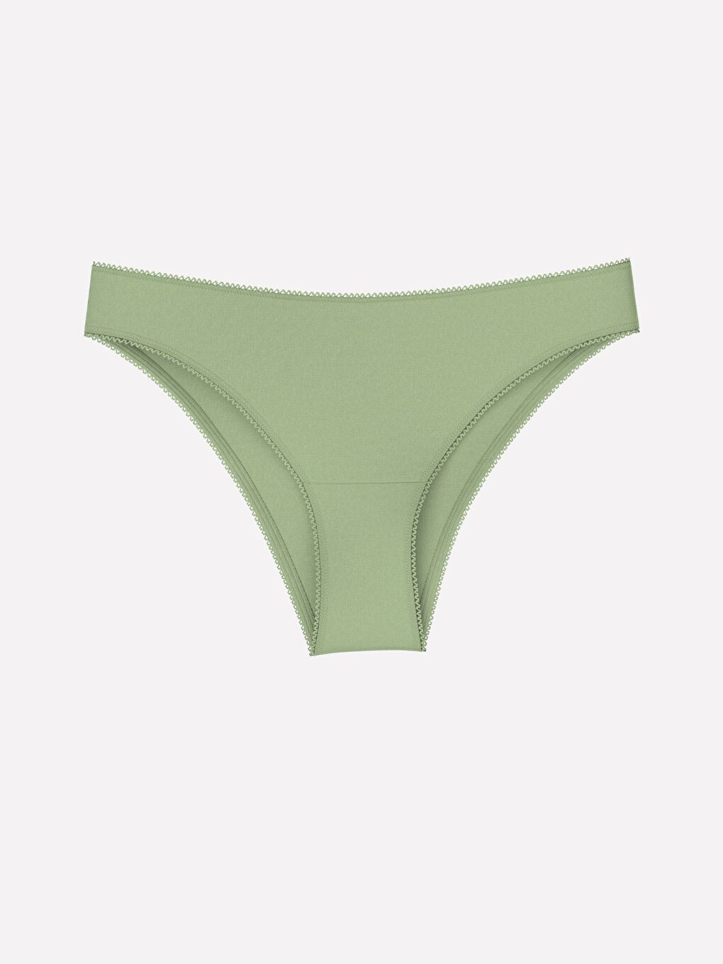 Yeşil Düz Brazilian Külot